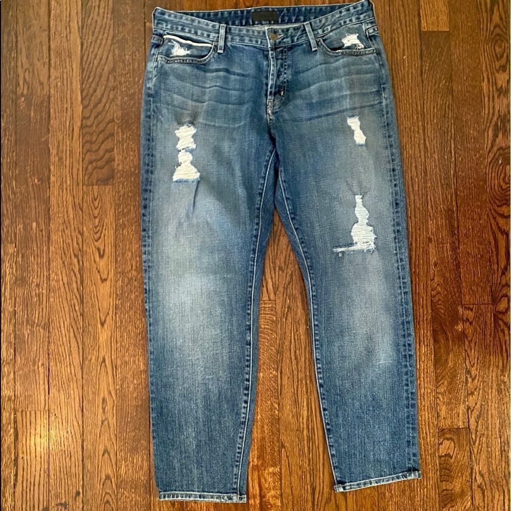 Koral LA Like New! Distressed Button Fly Jeans 27